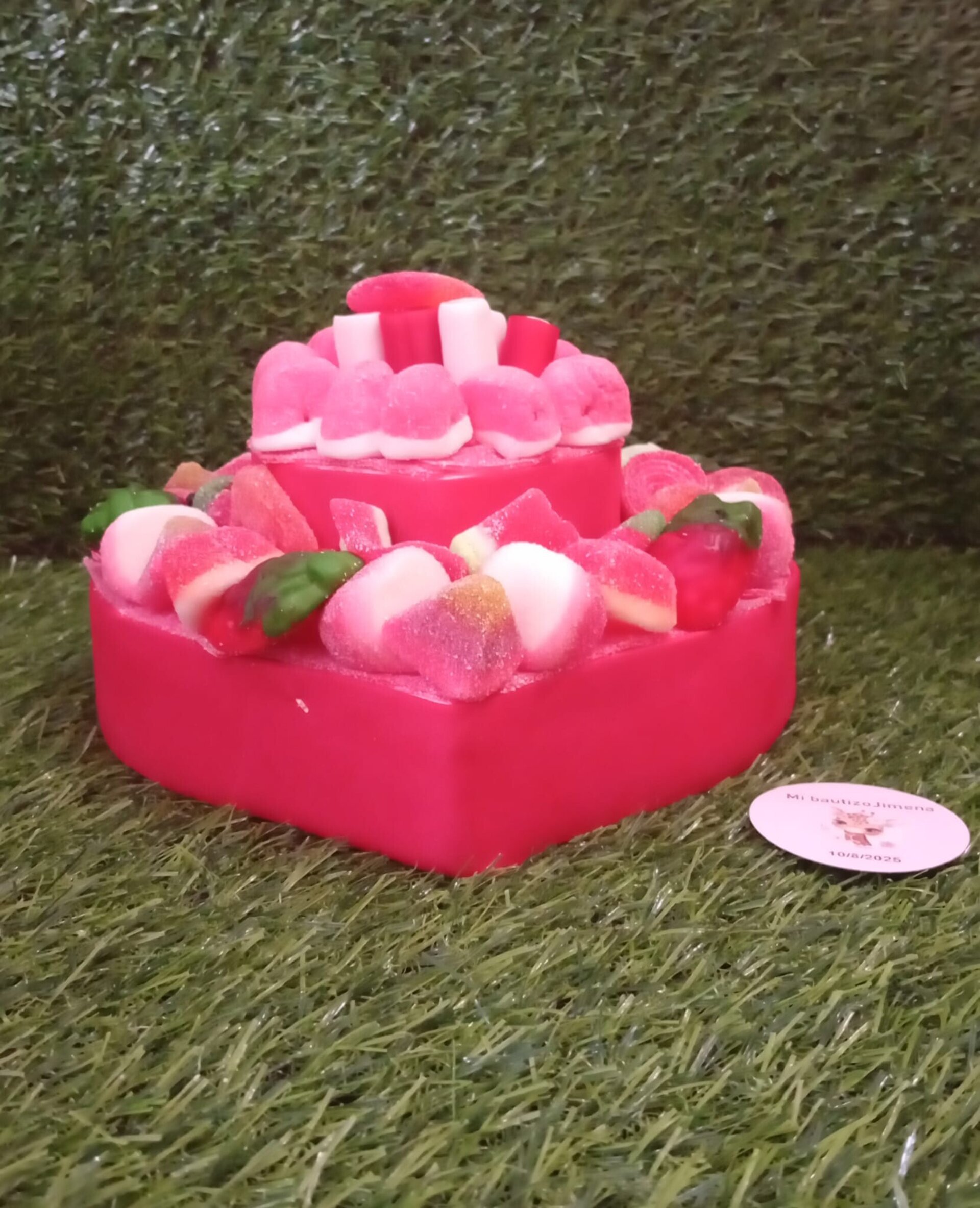 Tarta 2 pisos corazón - 3