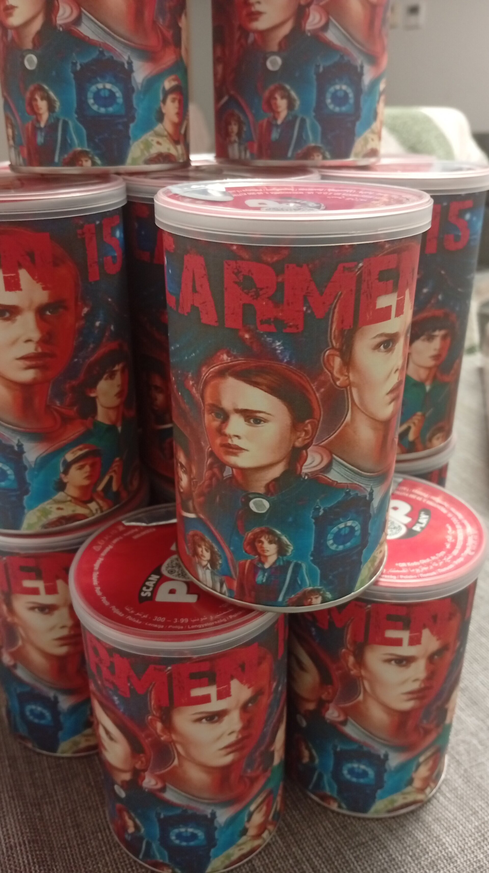 Pringles stranger things - 2