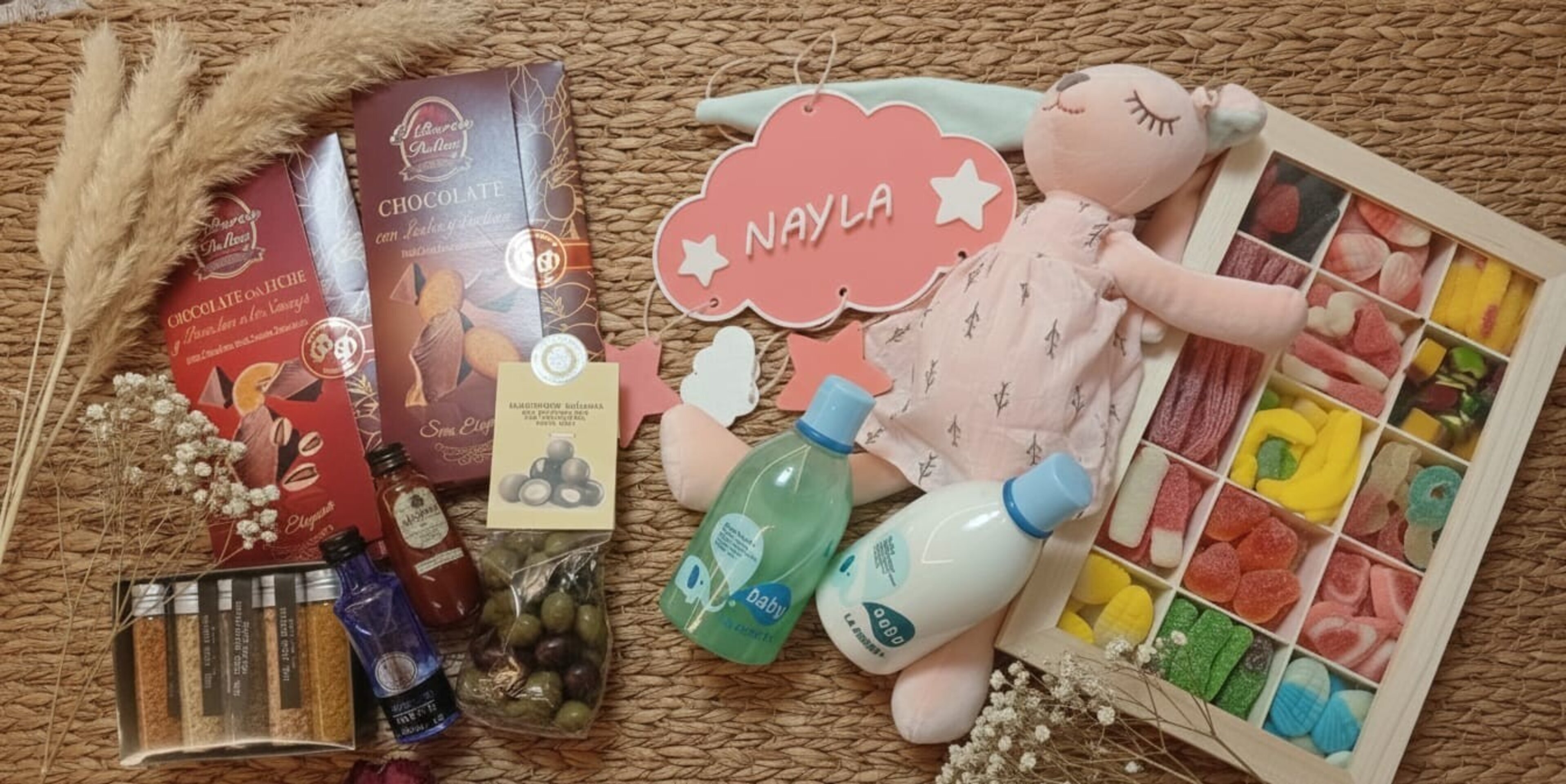 Cesta nacimiento gold - 2