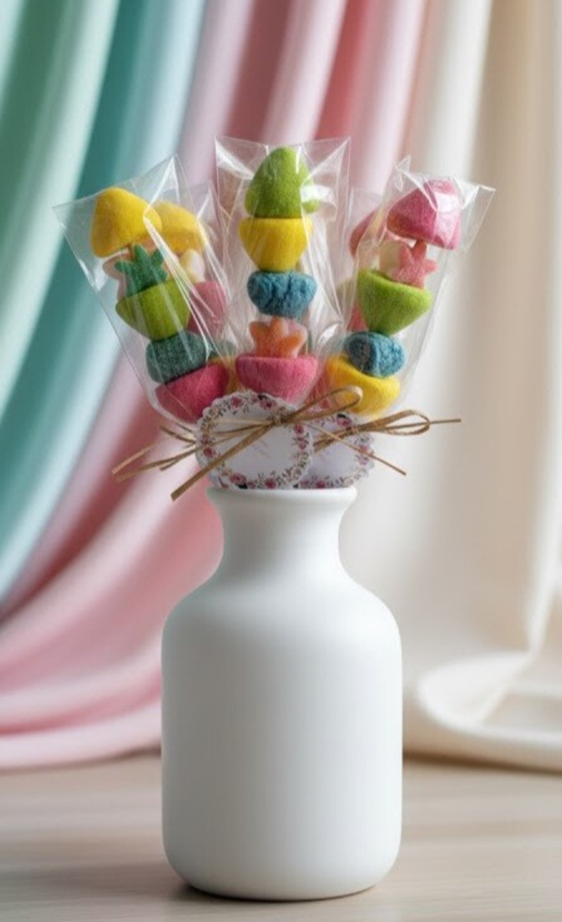 Brochetas de gominolas - 1