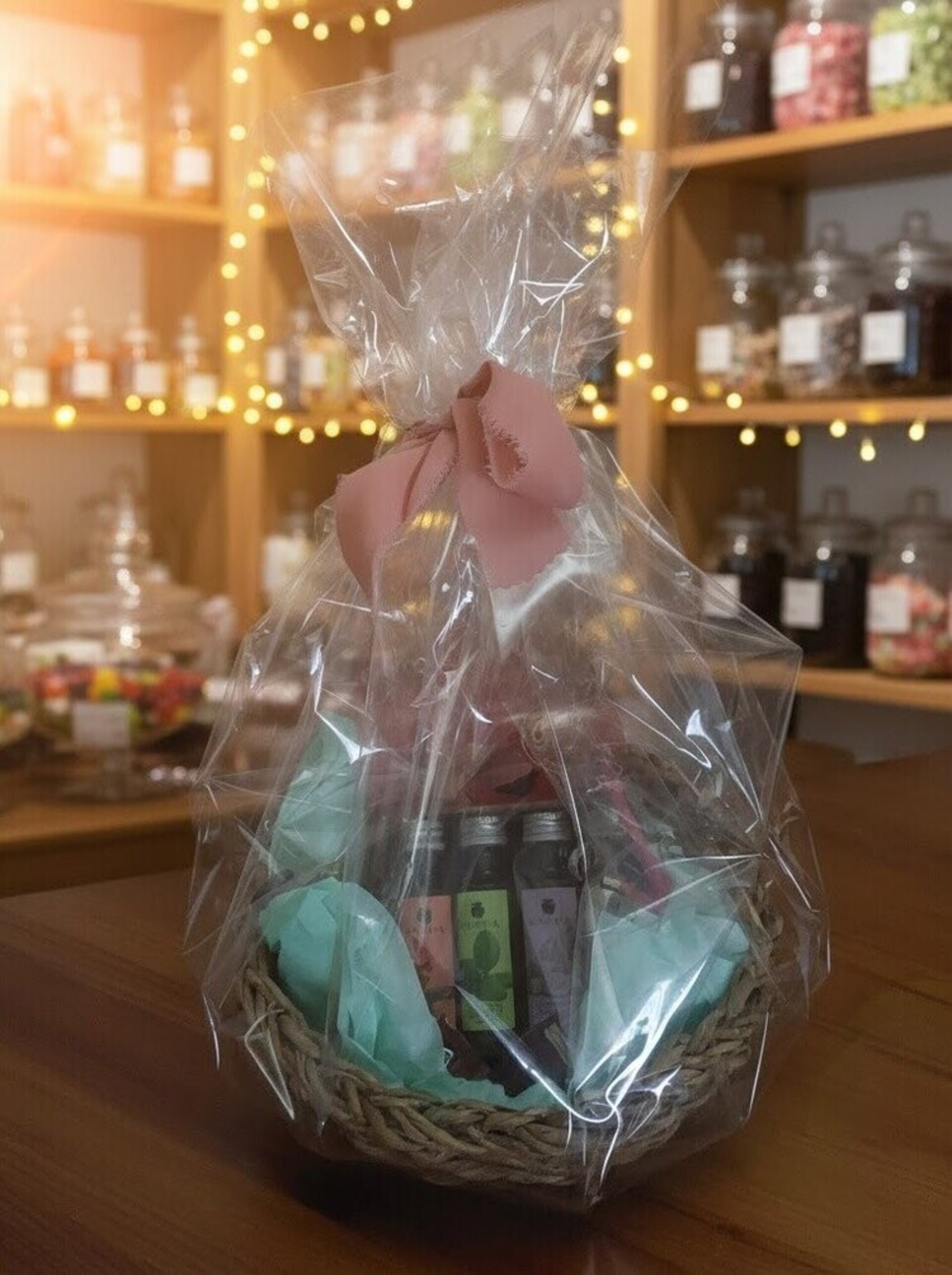 Cesta nacimiento gold - 1